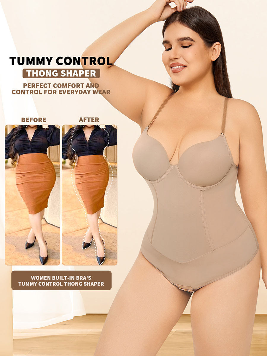 Body Gainant Haute Compression – Maintien Profond pour Ventre Tablier